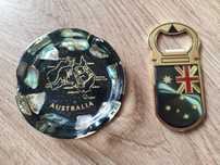 Australia popielniczka i otwieracz