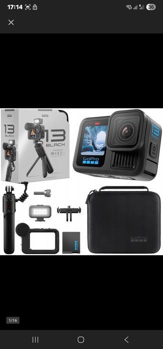 Gopro 13 Hero zestaw powiększony