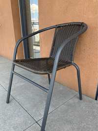 Krzesło brązowe 70 cm