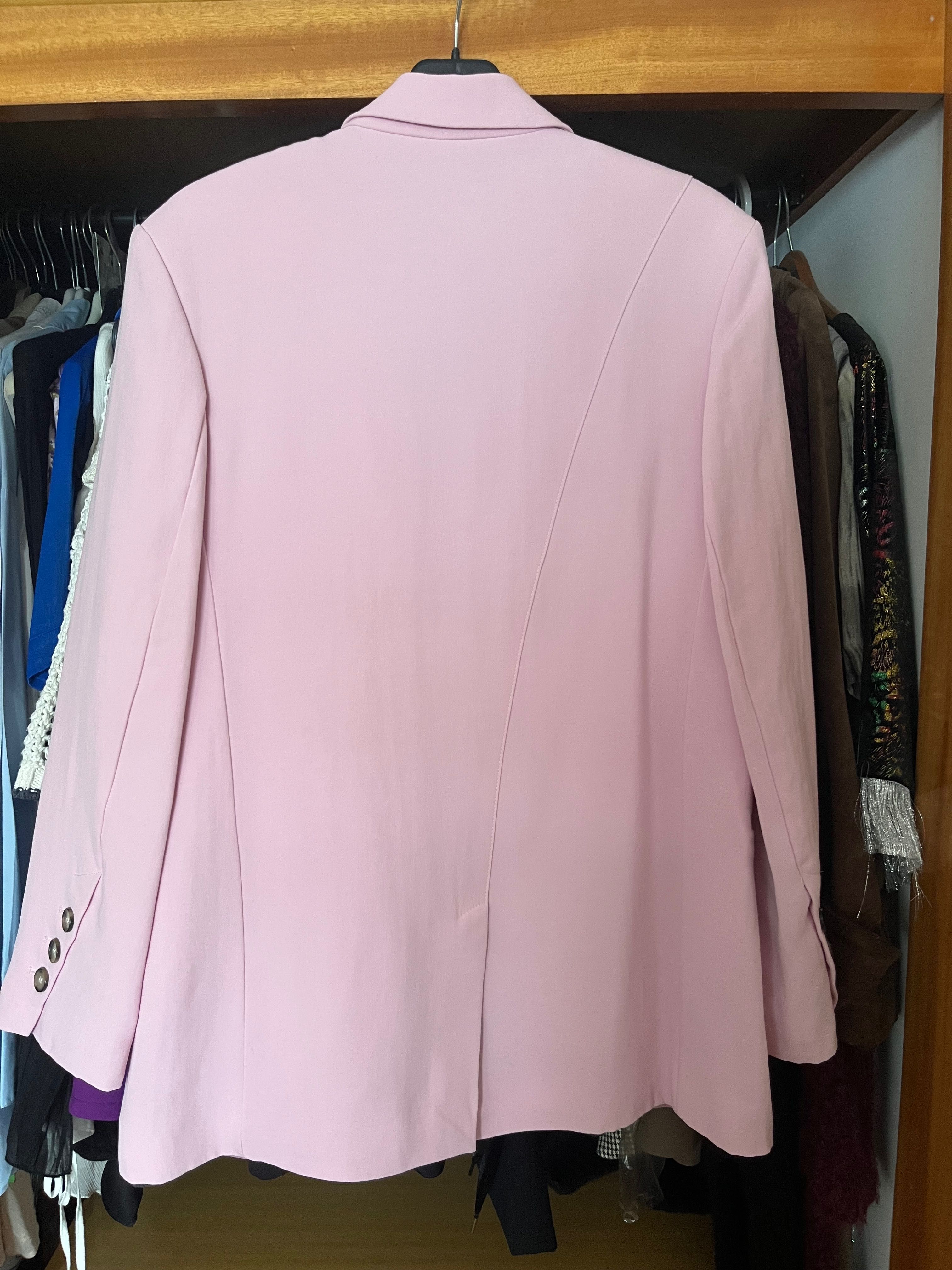 Blazer rosa oversized Zara