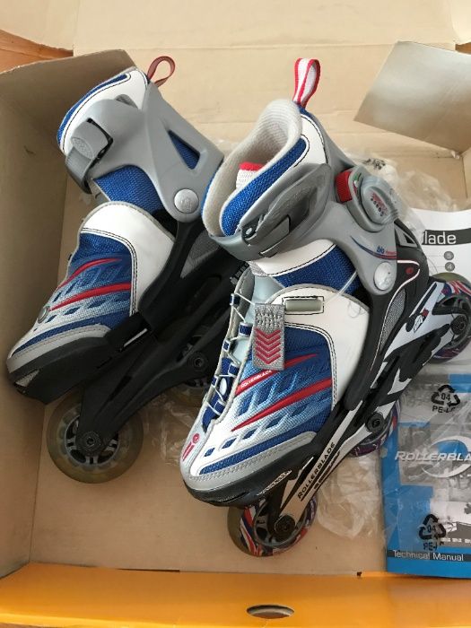 Patins de 4 rodas em linha