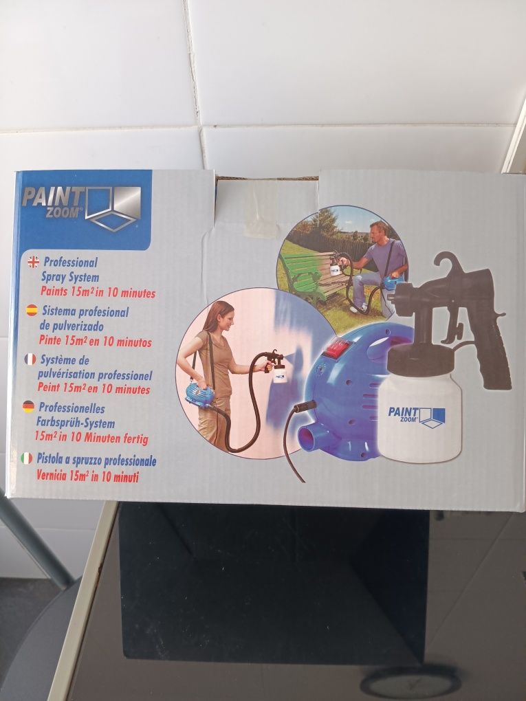Pistola de pintura eléctrica