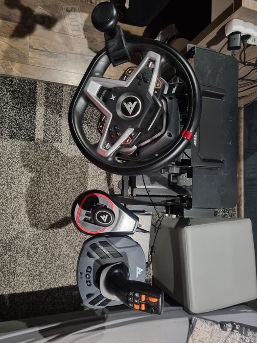 Kierownica Trusmaster t248 + shifter + farmstick + sim task