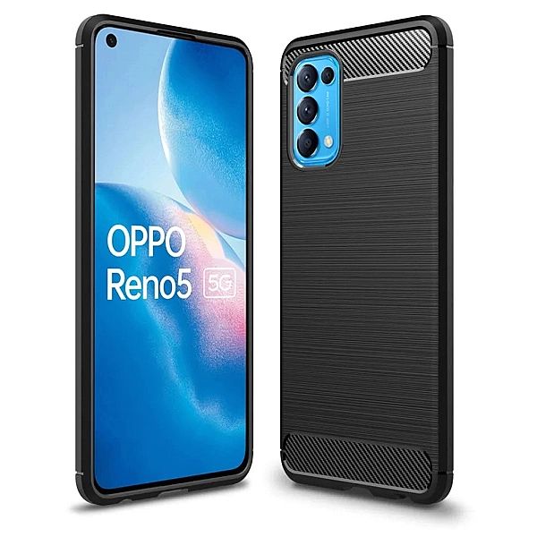 Etui Carbon Case do OPPO Reno 5/4G / Reno 5/5G / Reno 5K / Find X3 Lit