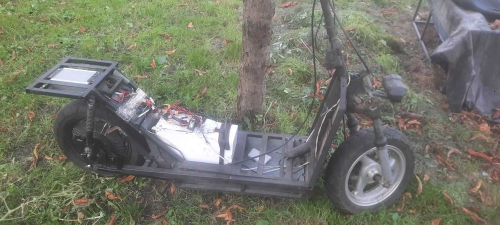 ЕлектроСКУТЕР 1200Вт 55 км/год,