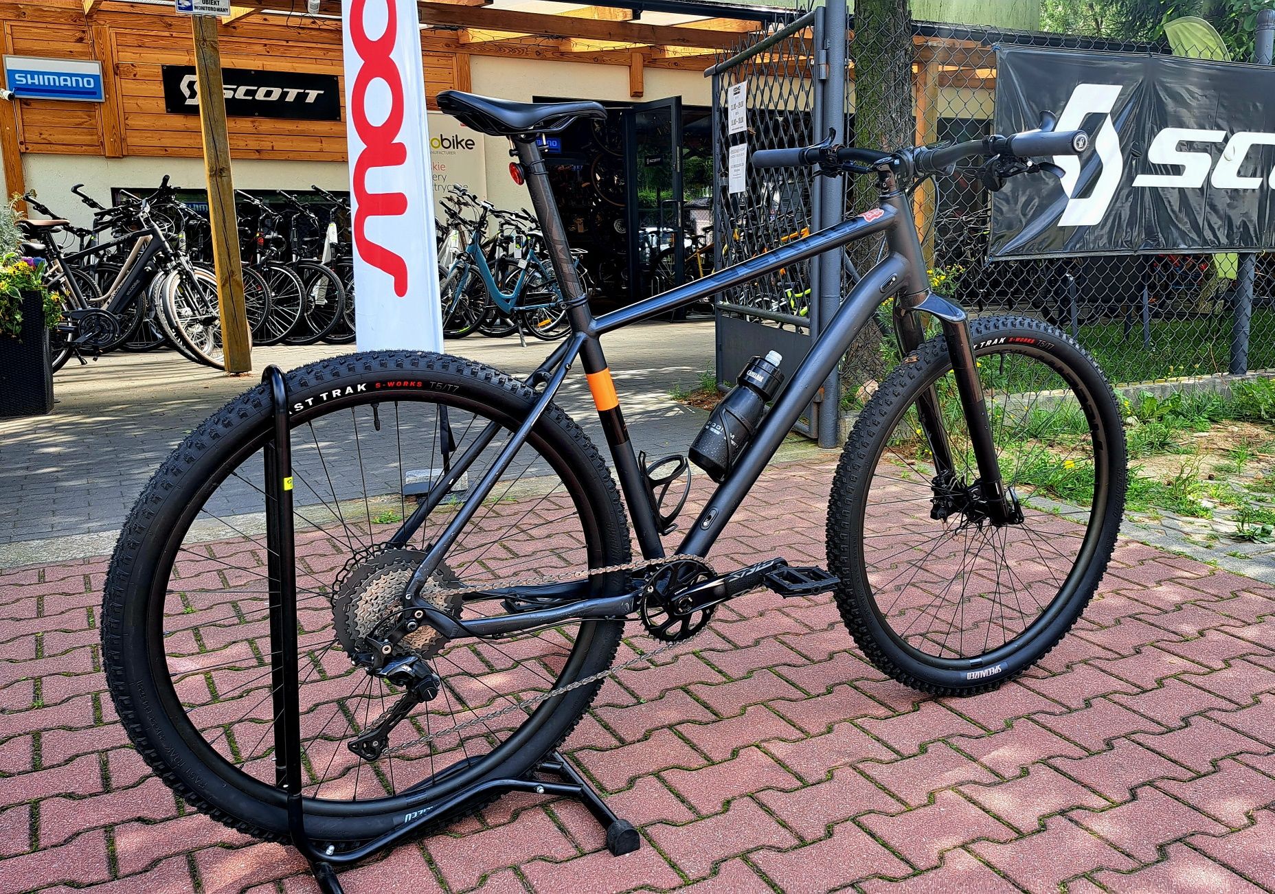 Rower MTB monster Gravel carbon deore XT scott trek giant cube