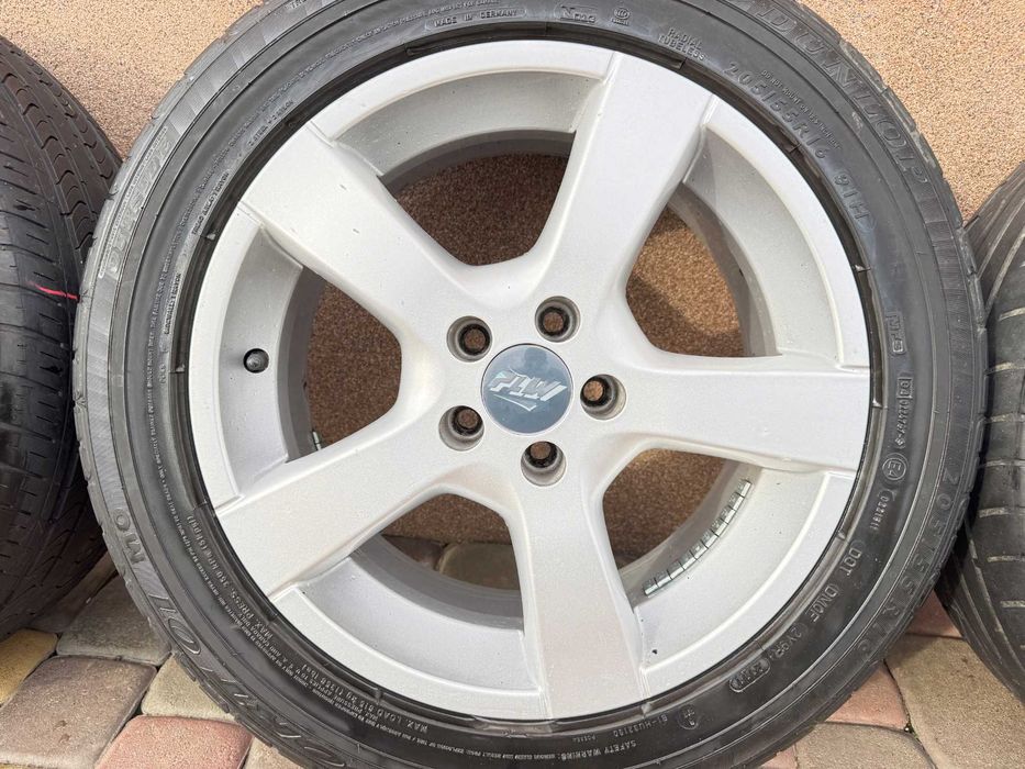 Тітанові діски Bufal 5*100 R16 VW Golf 4-Skoda rapid-faBia-Audi 3