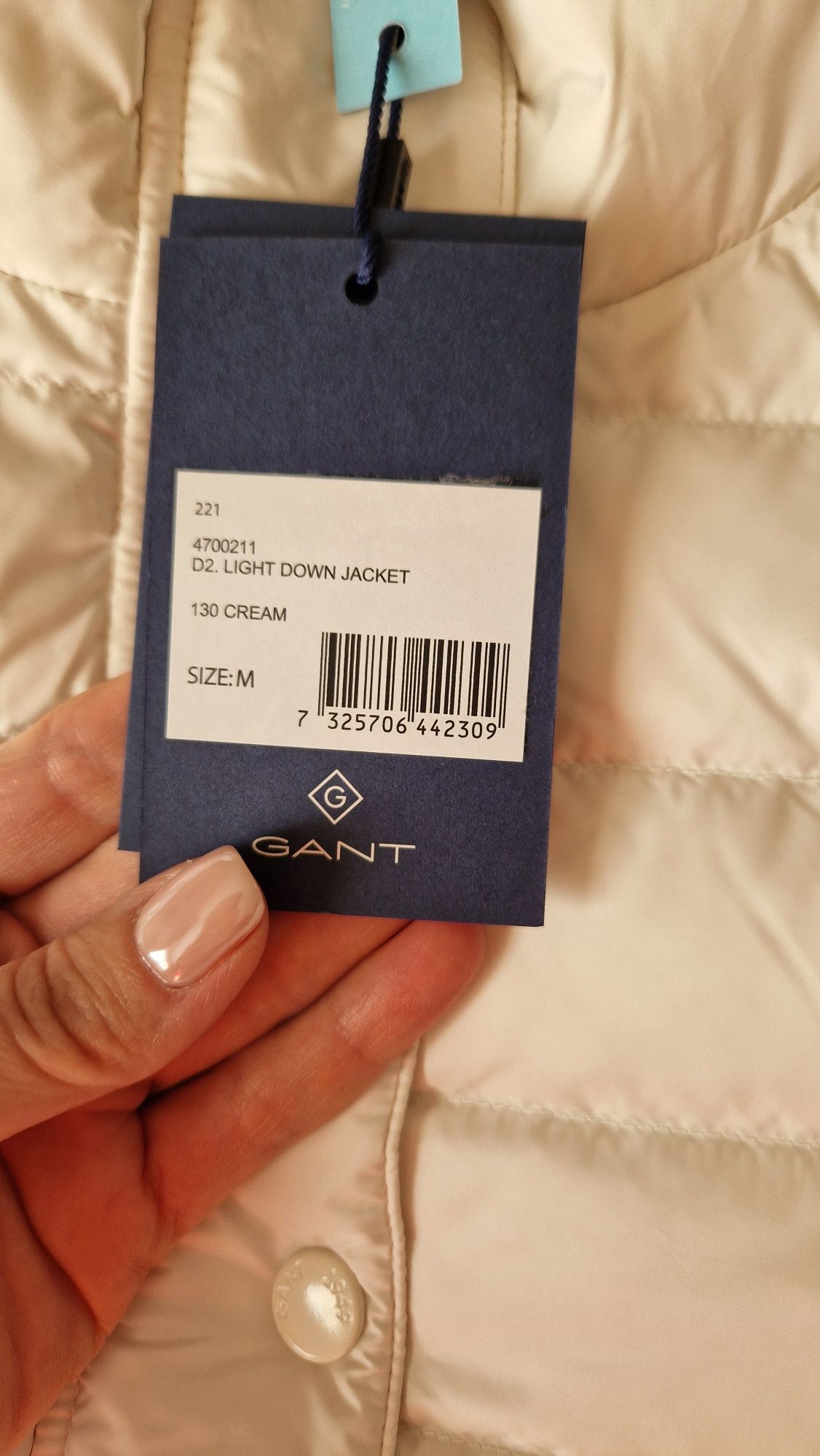 Gant nowa z metką puchowa kurtka damska rozmiar M