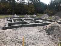 Fundament pod dom, ogrodzenia, fundament domek letniskowy, mur oporowy