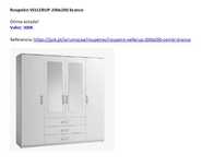 Roupeiro VELLERUP 200x200 branco