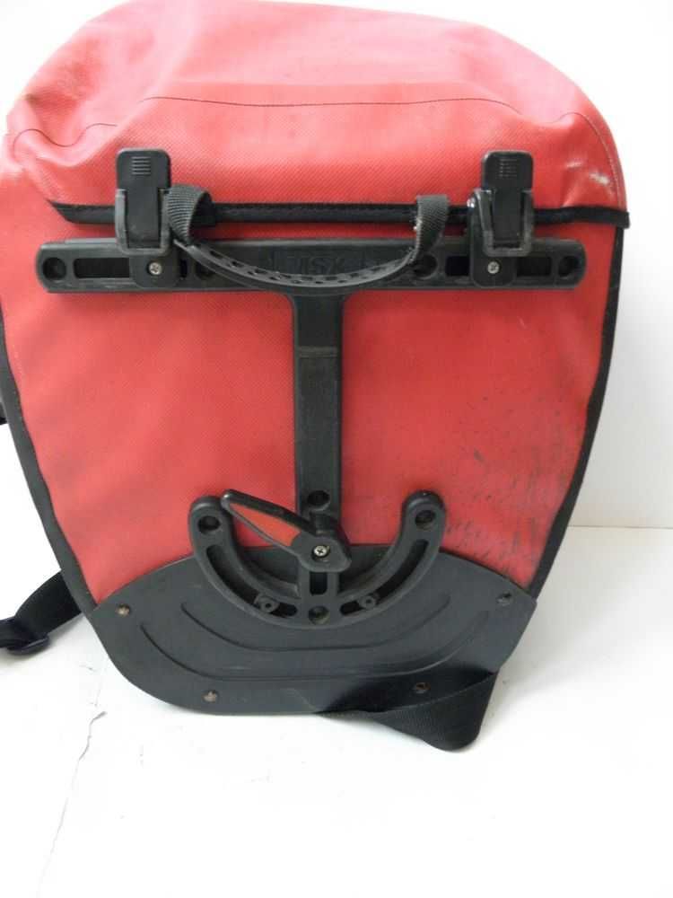 Sakwa torba bag rowerowa RED waterproof 40x33x18cm