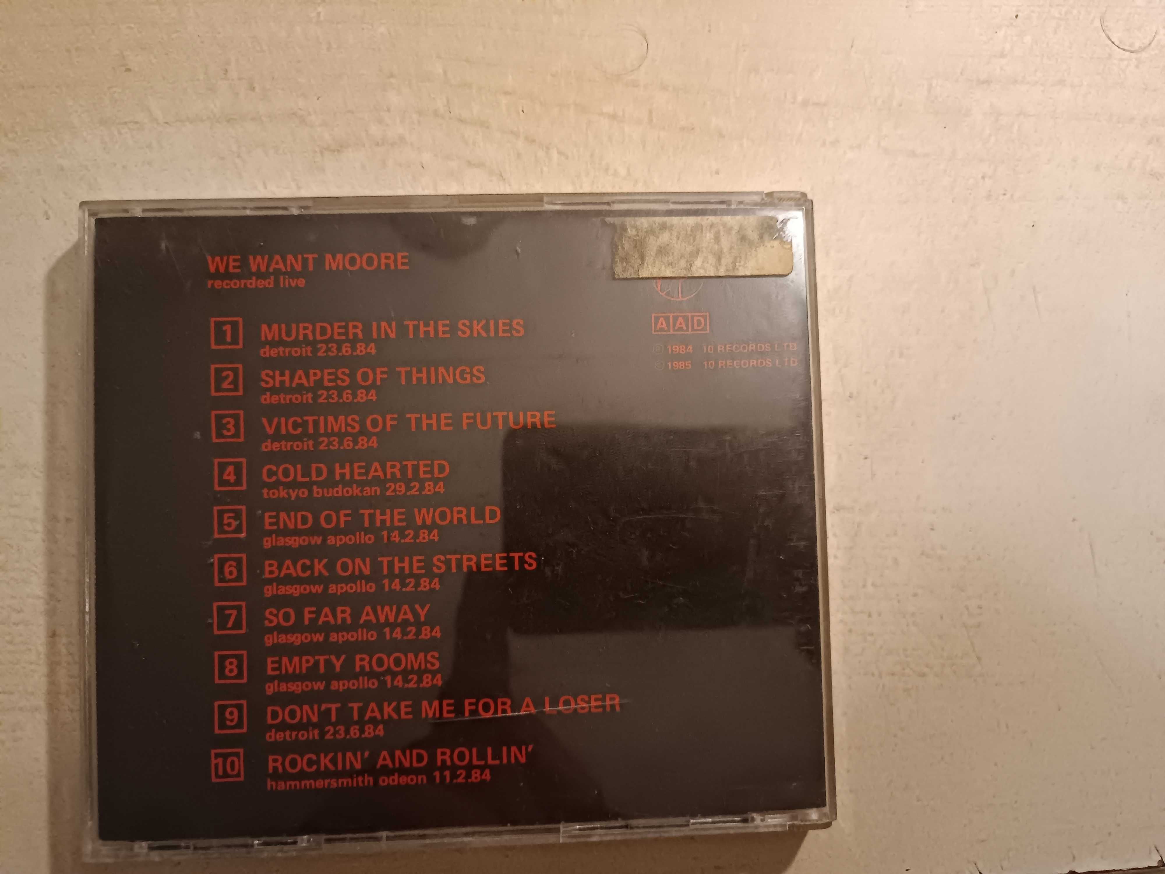 Gary Moore -  We Want Moore,live concert