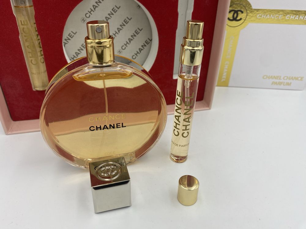Zestaw prezentowy Chanel Chance 100ml + 2x20ml.