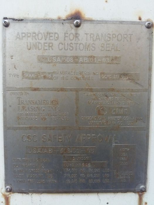 Рефрижератор контейнер, морской рефконтейнер 40 футов холодильник