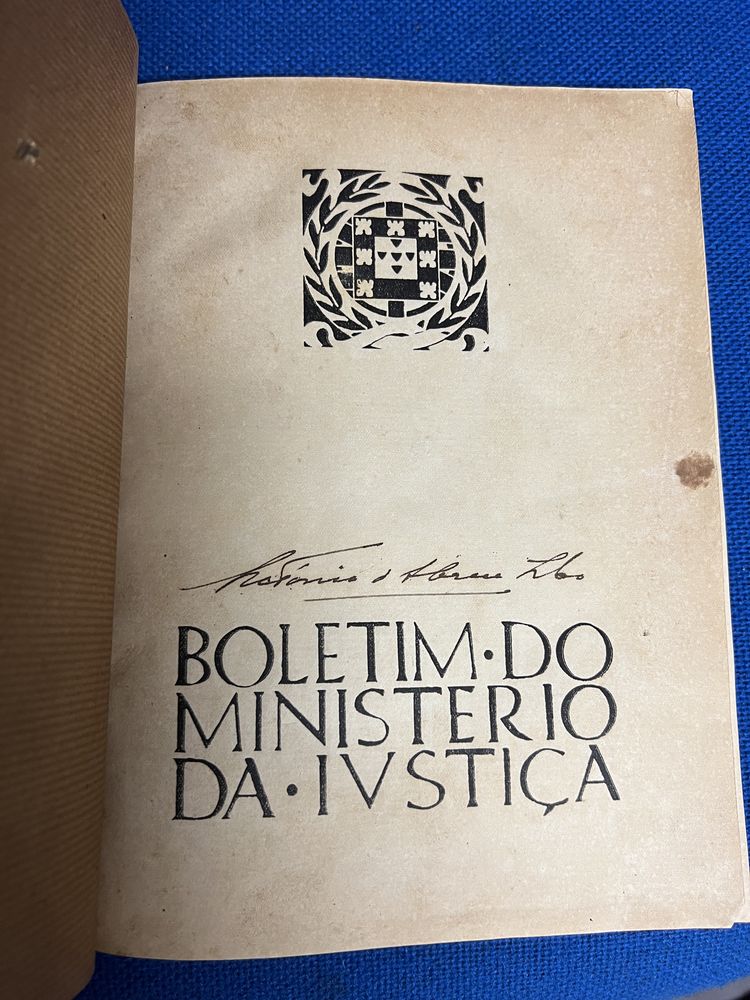 Livros Temáticos sobre Justiça época anos 20