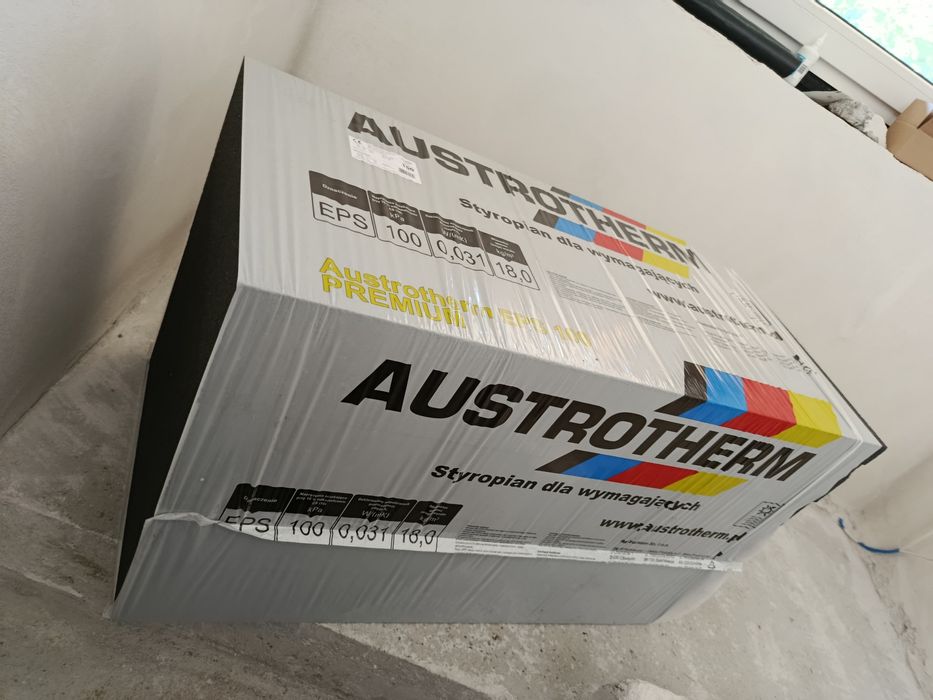 Styropian Austrotherm podłoga EPS100 0,031 grafit nowy
