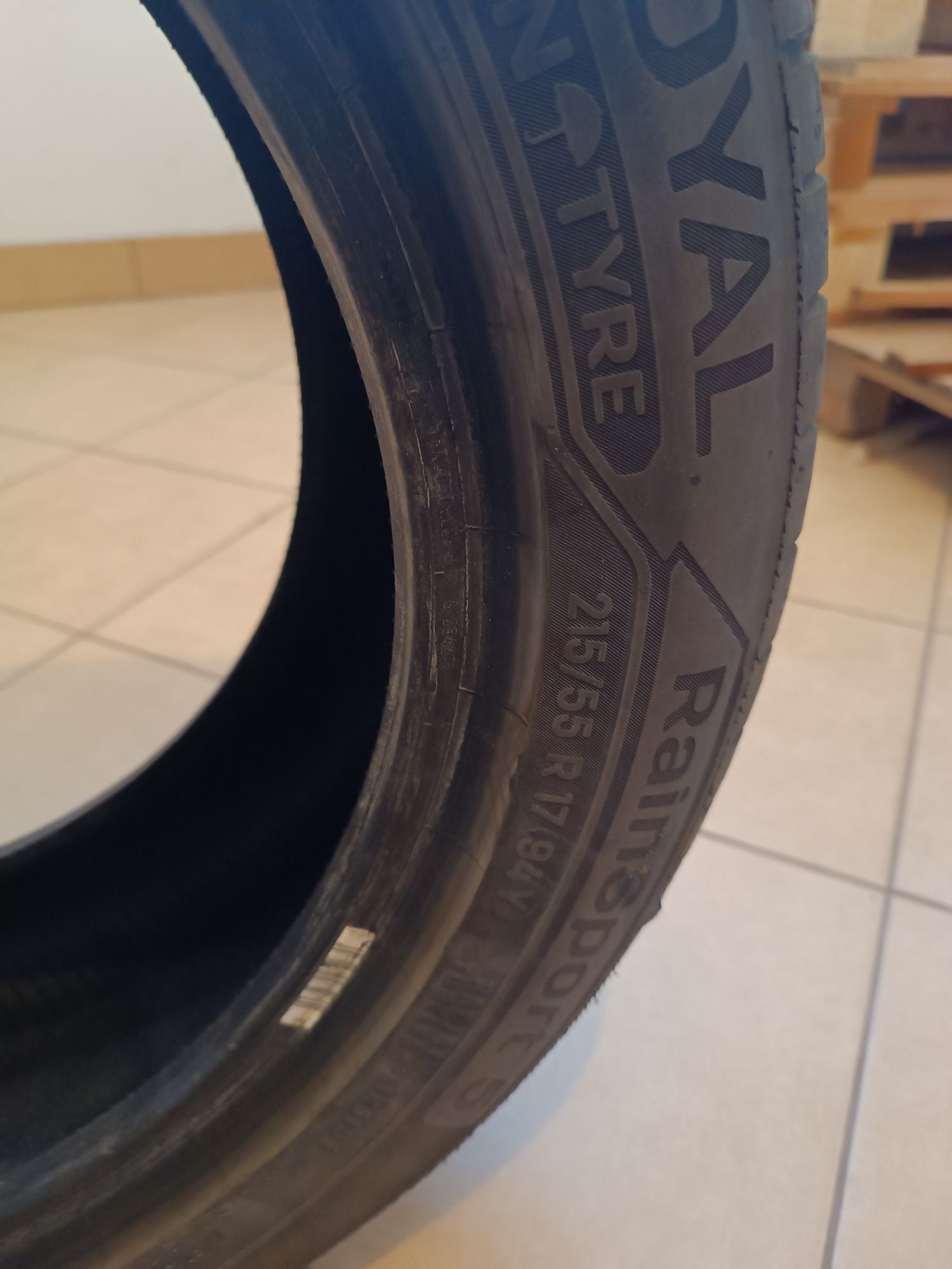 Opony 17'' Uniroyal RainSport 5 praktycznie nowe