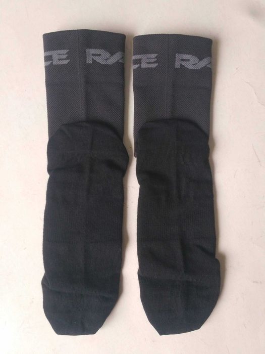 Шкарпетки RACEFACE 38-42 grey-black в'язані