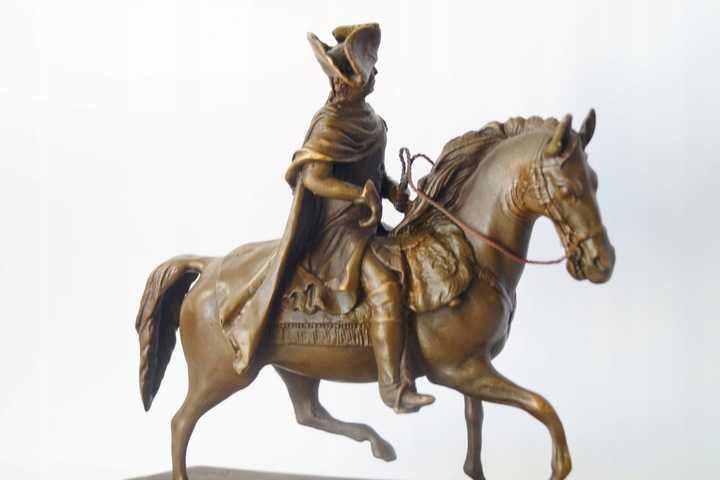 Franciszek Józef na Koniu Figura z Brązu Rzeźba z brązu