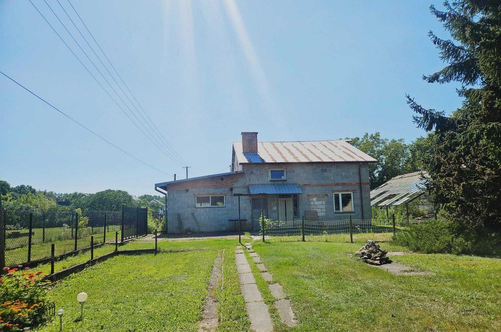 Działka 1710m2  + budynek gospodarczo-usługowy 250m2
