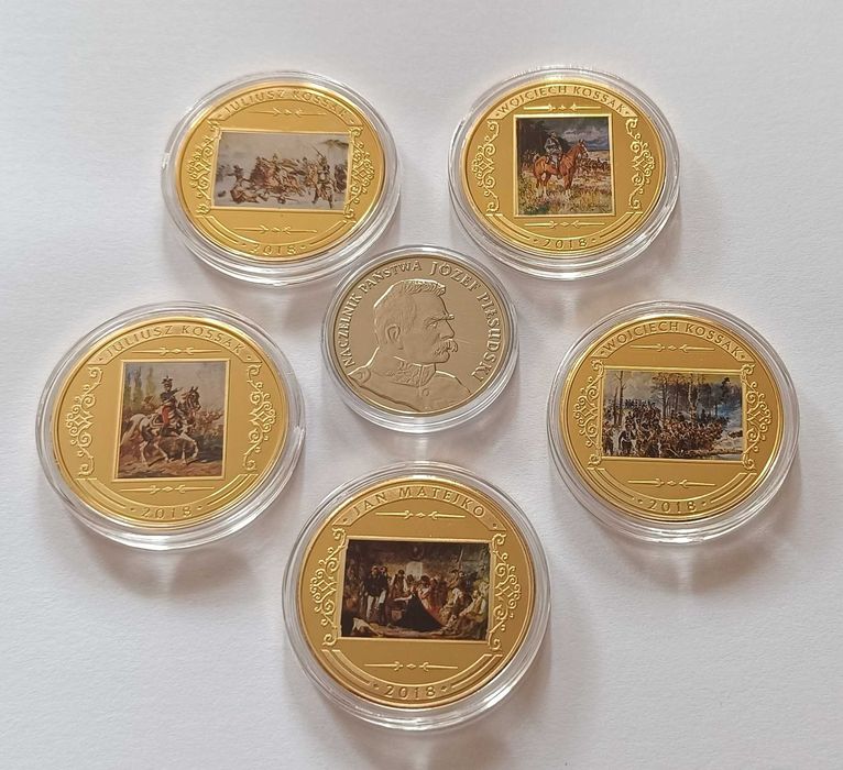 ZESTAW MONET 100 LAT Polskiej Niepodległości - DROGA DO WOLNOŚCI