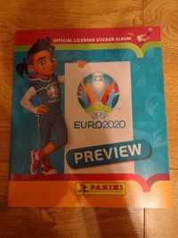 Panini Euro 2020 nie Tournament Album Pusty Naklejki Preview UK