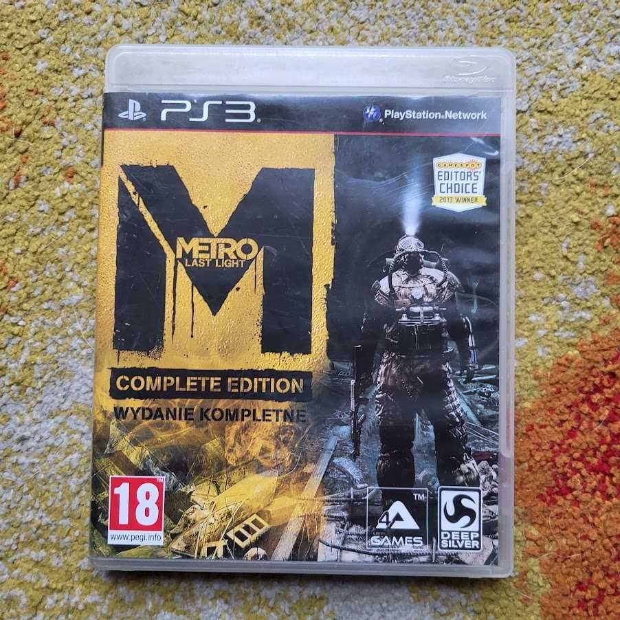 Metro Last Light Complete Edition PS3 Playstation 3 PL