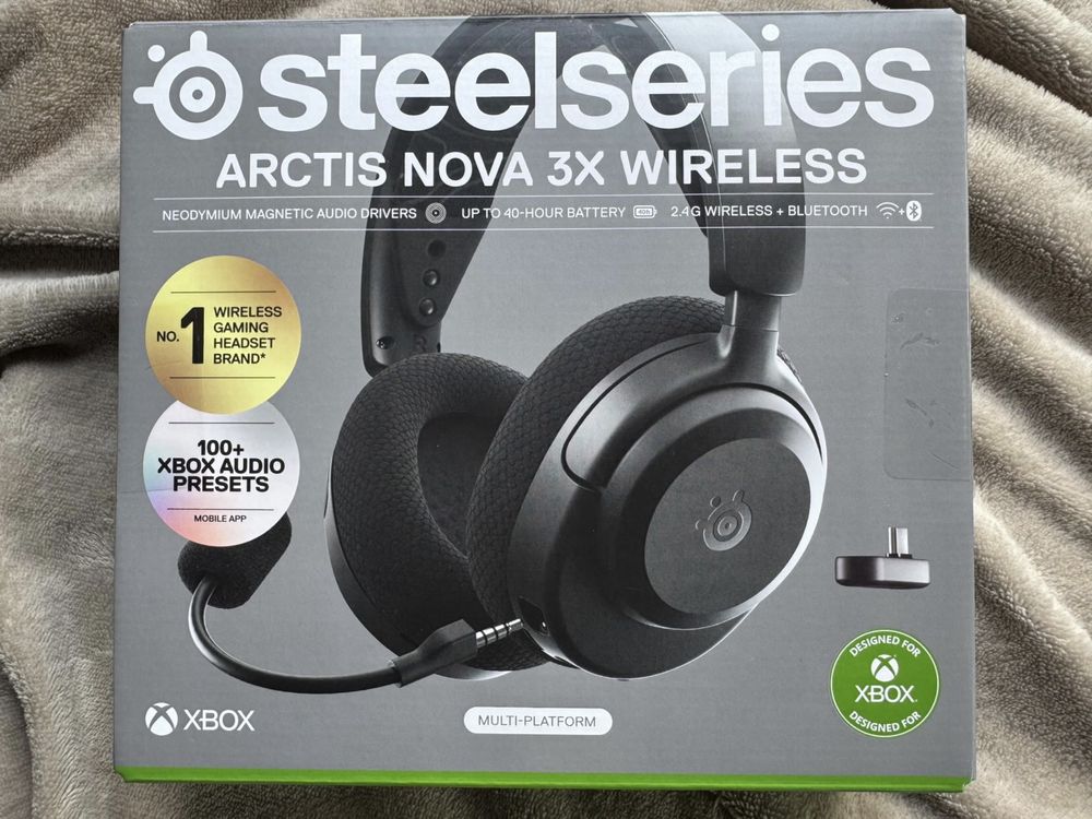 Steelseries arctis nova 3x wireless