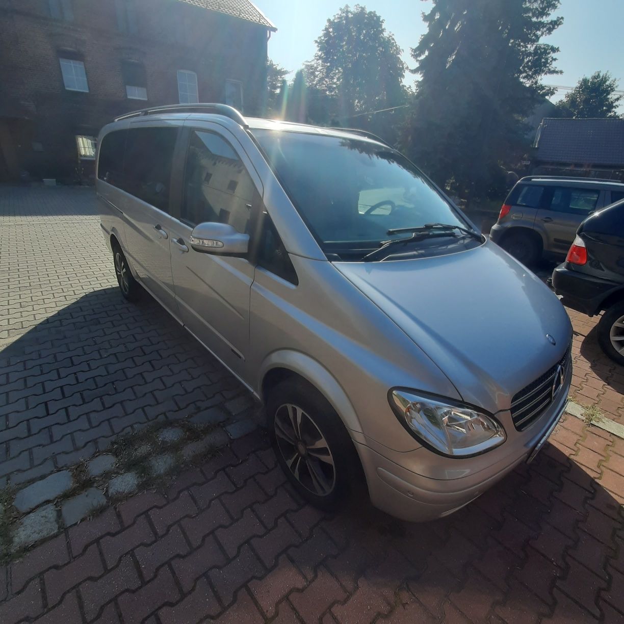 Mercedes Viano 2.2 2008r Skóra 6 kapitańskich klimatronic hak