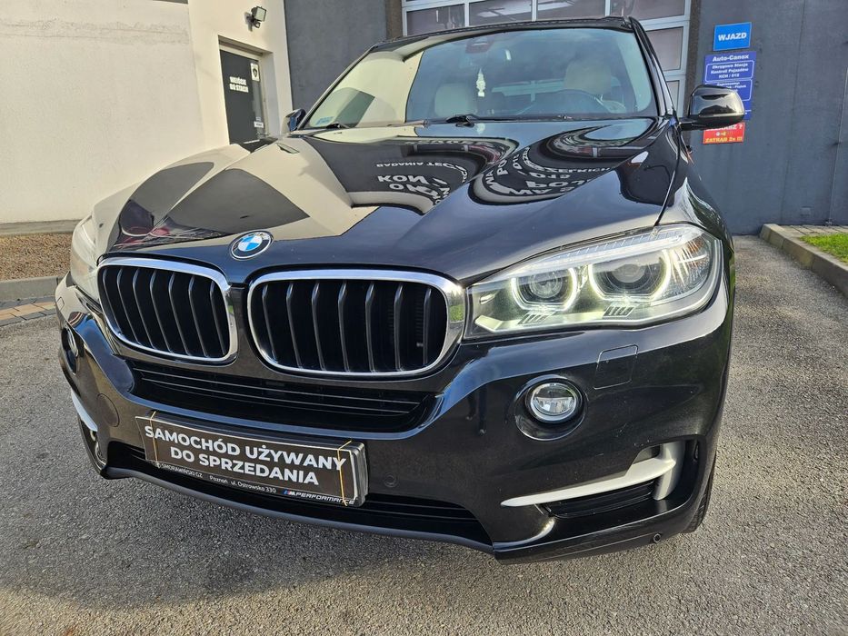 BMW X5 SalonPl,bezwypadkowy,serwisowany-po dużej obsłudze,I rej.2015!Zamiana!