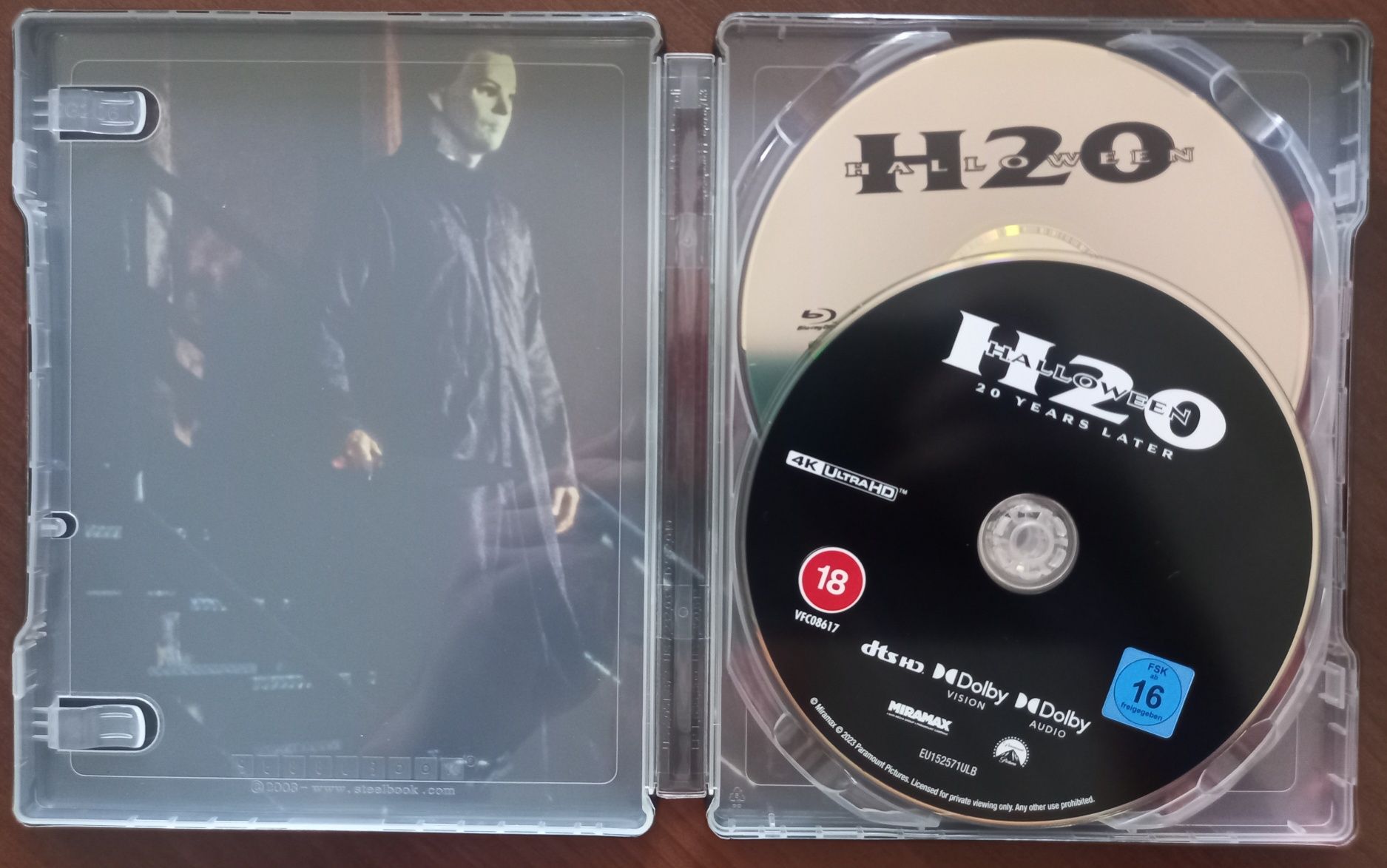 Halloween: 20 Lat Później 4K (1998)(1xBR 4K+1xBR) Steelbook UK Brak PL