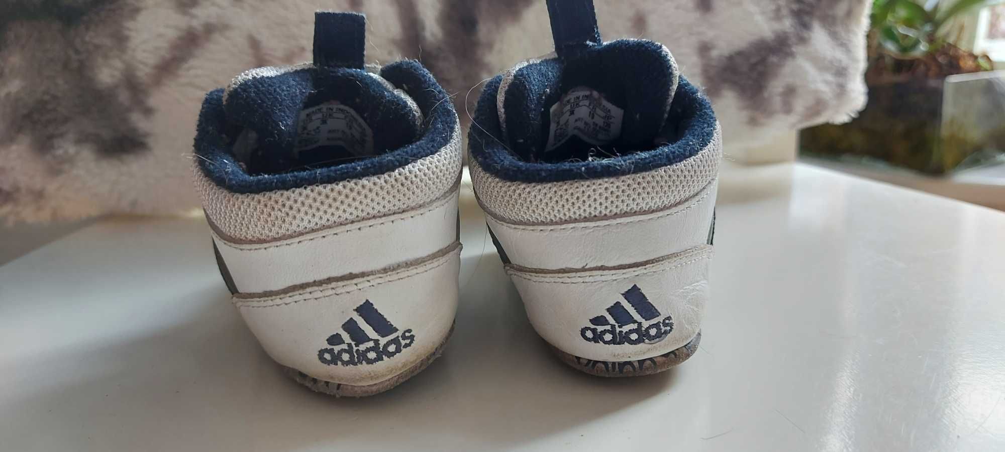 Buciki dziecięce adidas skórzane