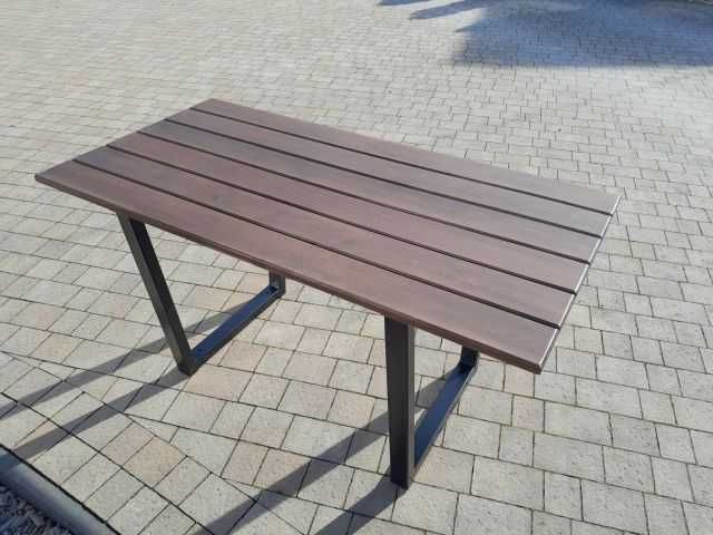 Stół ogrodowy nowoczesny olcha 150 cm meble ogrodowe