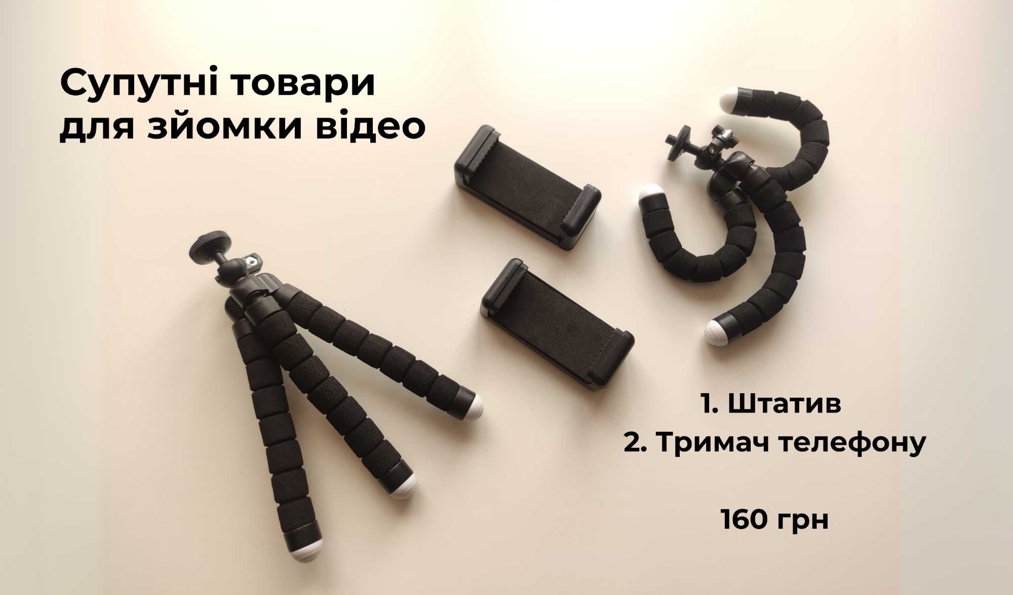 Бездротовий петличний мікрофон Boya BY-V1 з адаптером iPhone
