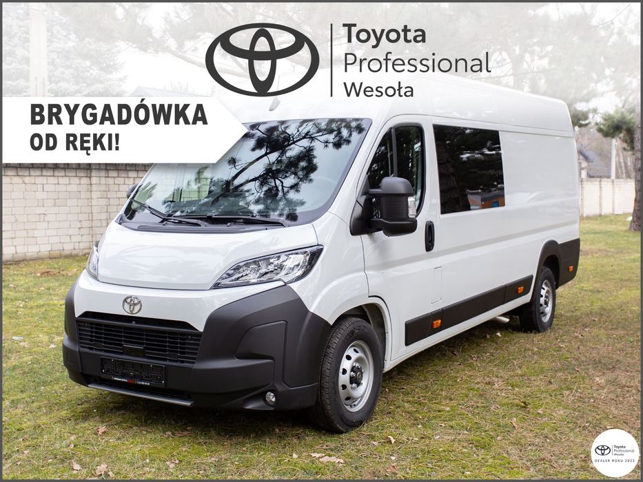 Toyota Proace MAX  Brygadówka 7os Odbiór Wrzesień R25 OD RĘKI