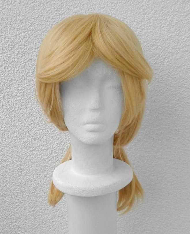 Rin Kagamine Cosplay wig Vocaloid Project Sekai żółta peruka z kitkami