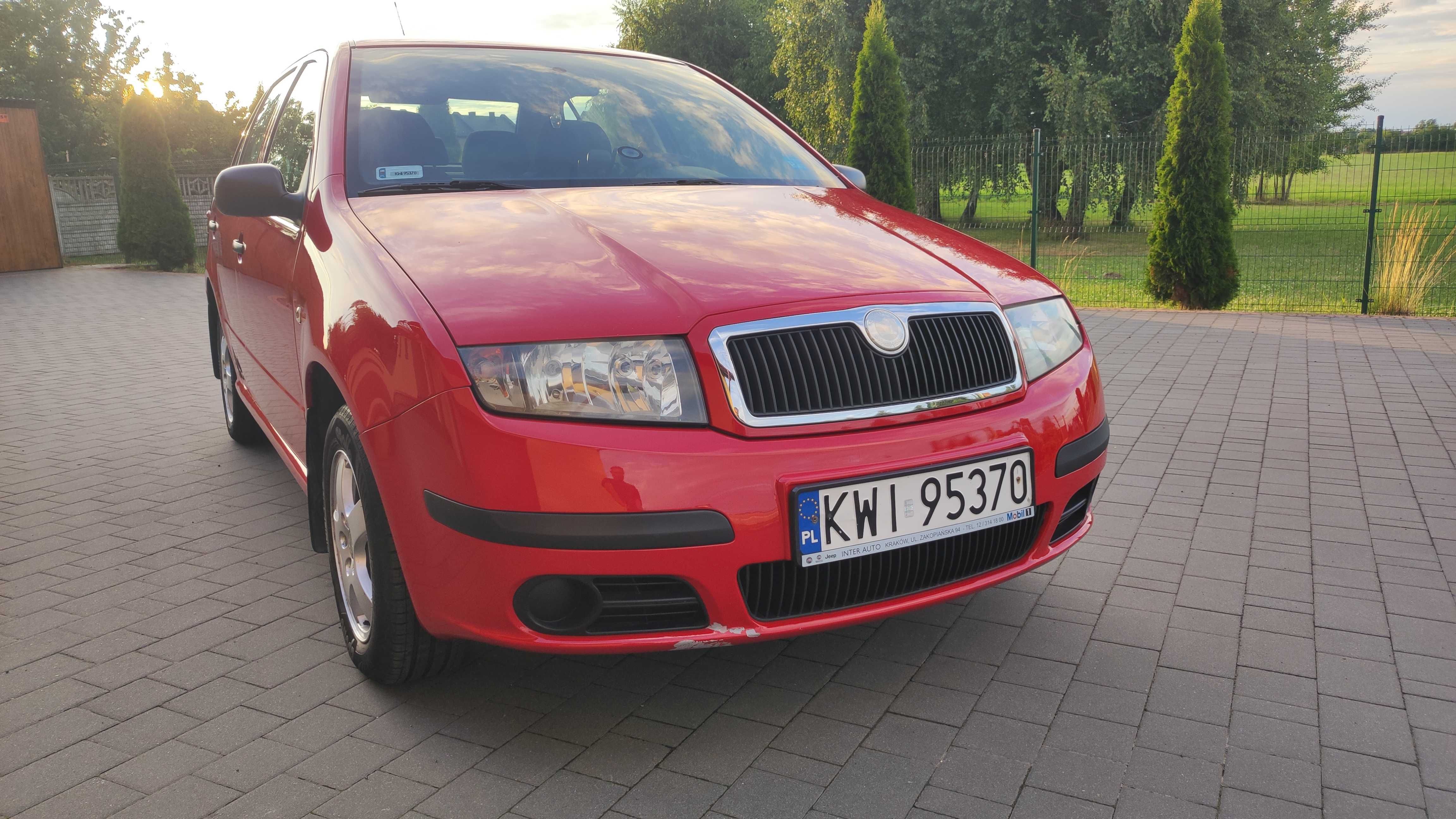 SKODA FABIA Mk1 1,4 tdi 2007r.