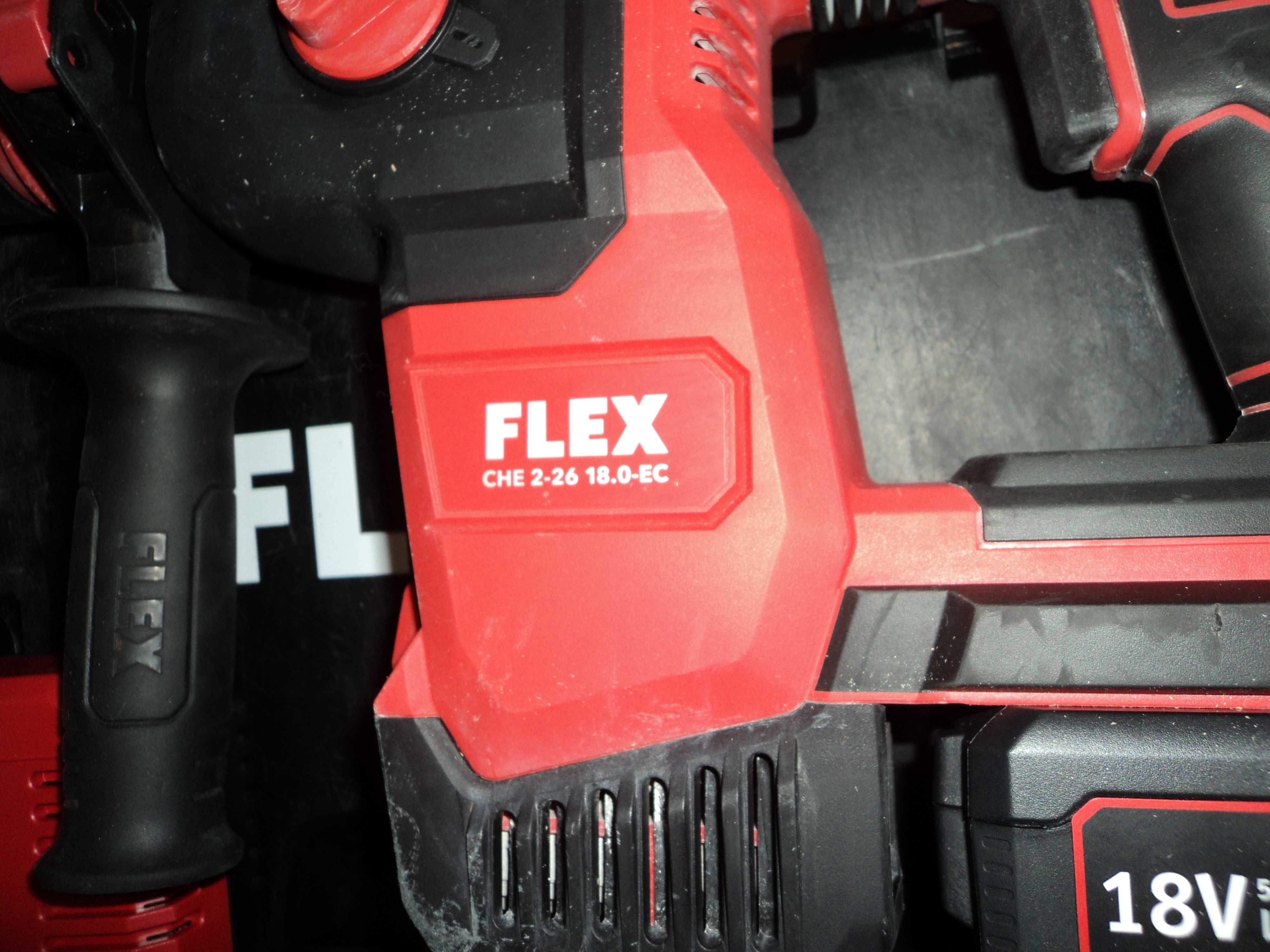 FLEX CHE 2-26 18.0EC mlotow.udarowa aku 18 v 3-funkc.z kuciem 2022 r.
