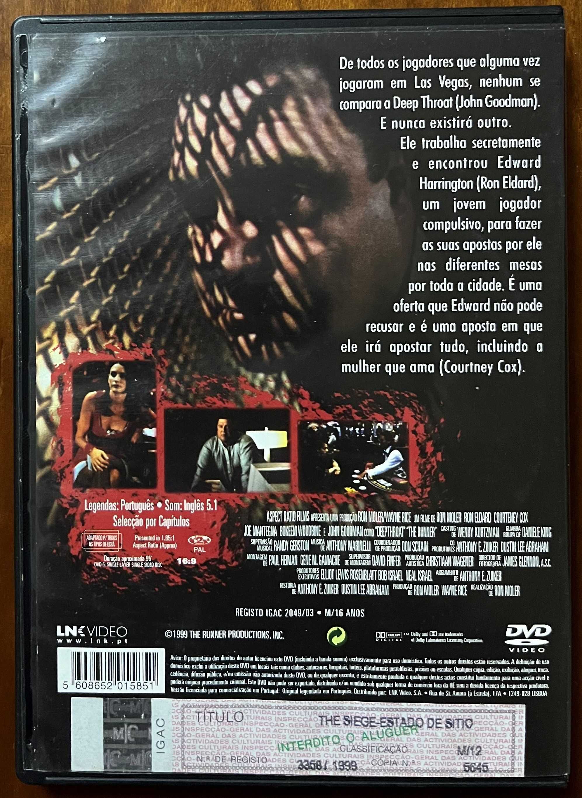 DVD "Aposta Mortal"