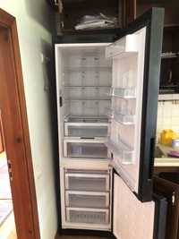 Холодильник samsung rl55vtebg самсунг чорний двокамерний