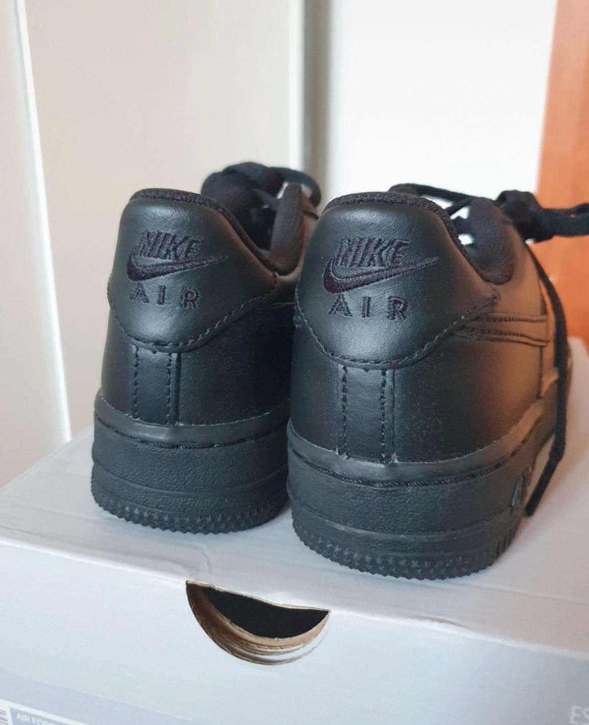 czarne NIKE air force  buty nowe obuwie damskie sneakers force 40