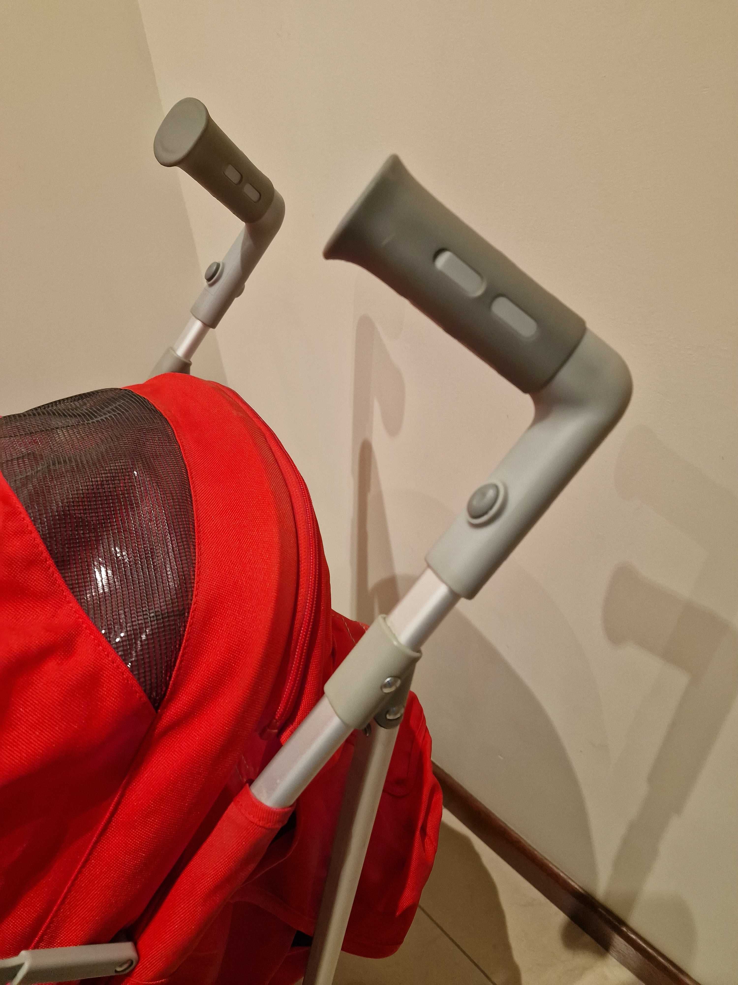 Nowy lekki wózek spacerowy Plus Baby Light rególowana rączka