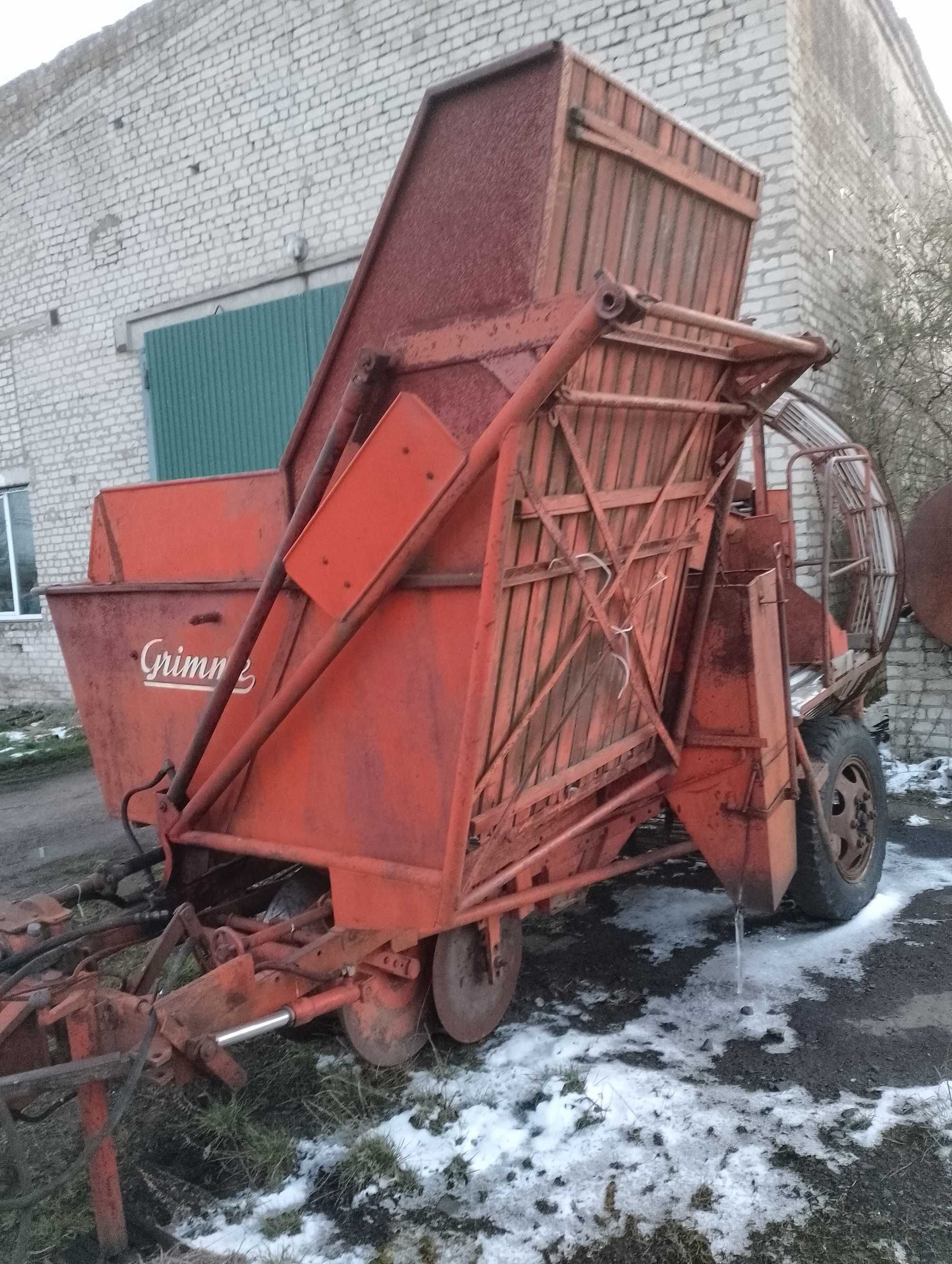 Картопле комбайн гріме Grimme Europe standard