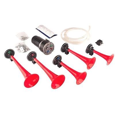 Klakson Fanfara 5 Tubowa Kompresor Cucaracha 12V