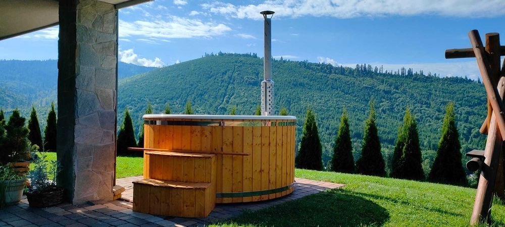 Balie ogrodowe z piecem zewnętrznym. Balia ogrodowa, ruska bania Tanio