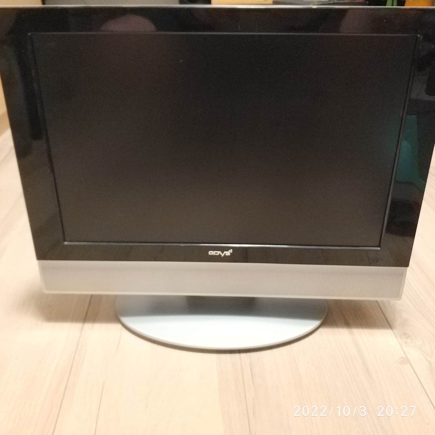 Telewizor 19" z DVD na 12V DC (samochód przyczepa)) SCART VGA