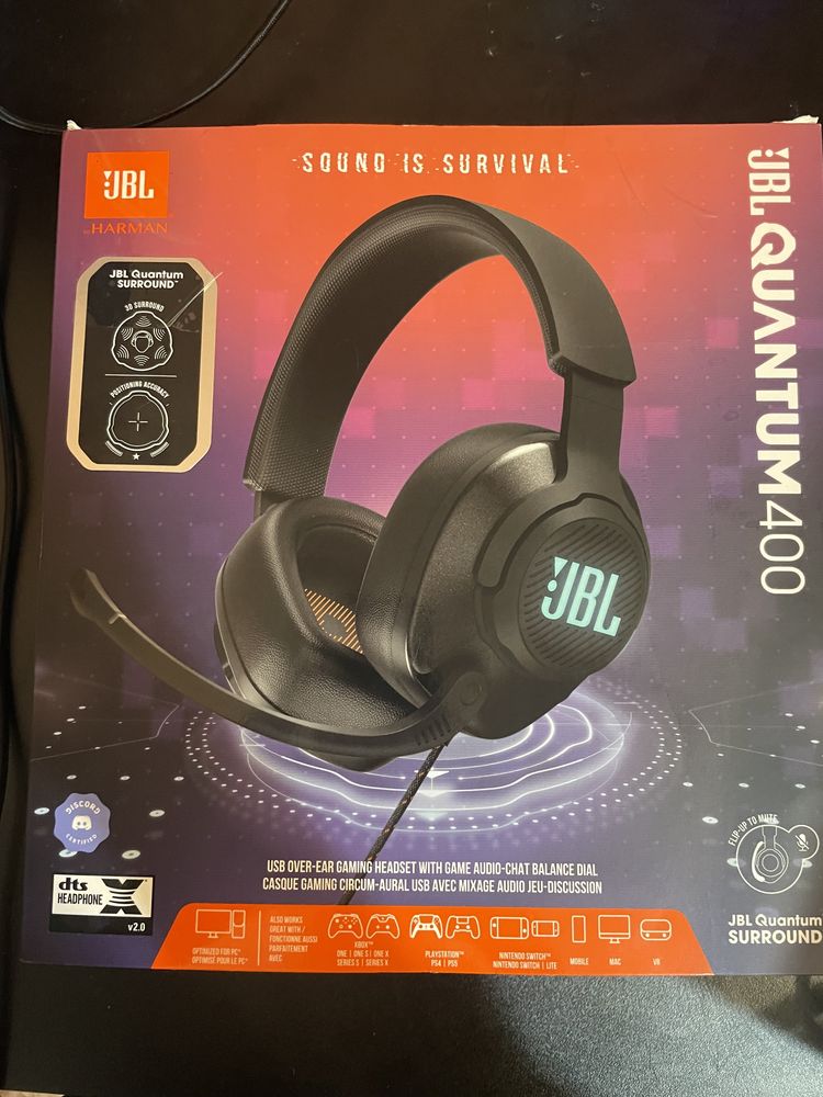 Навушники JBl quantum 400