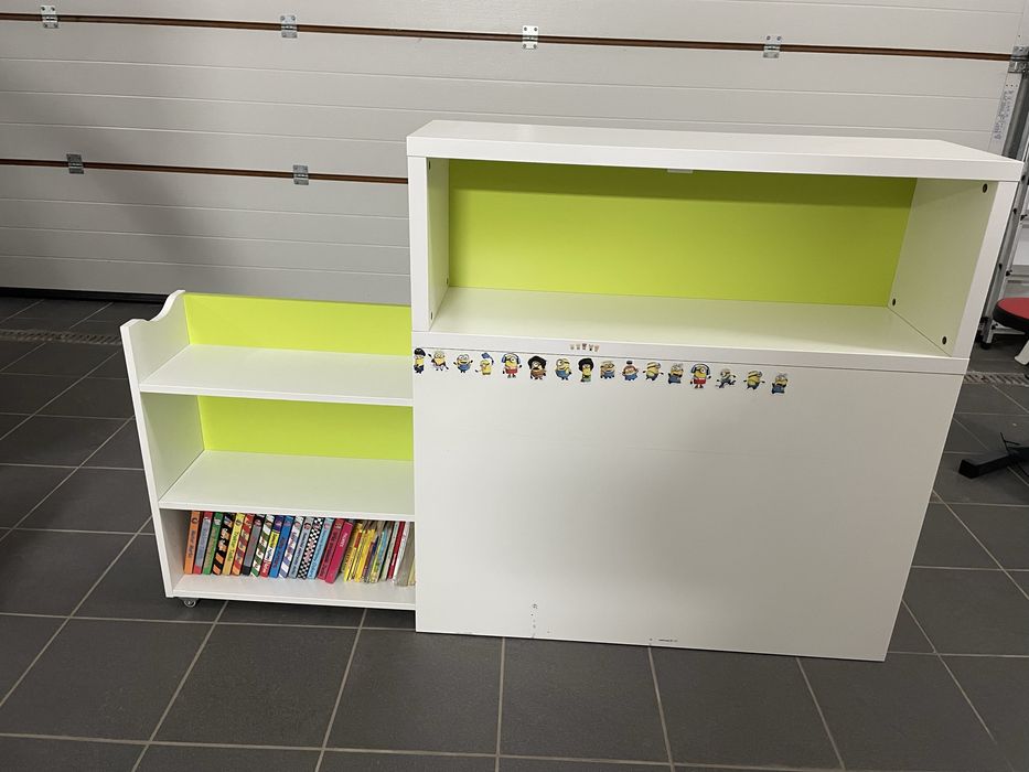 IKEA zagłówek za łóżko z wysuwaną szafką