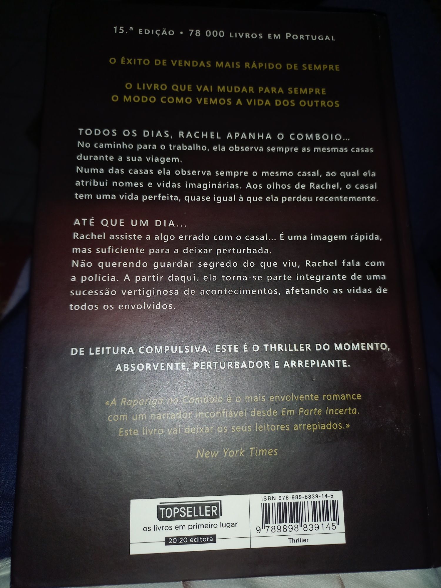 Livro de paula hawkings