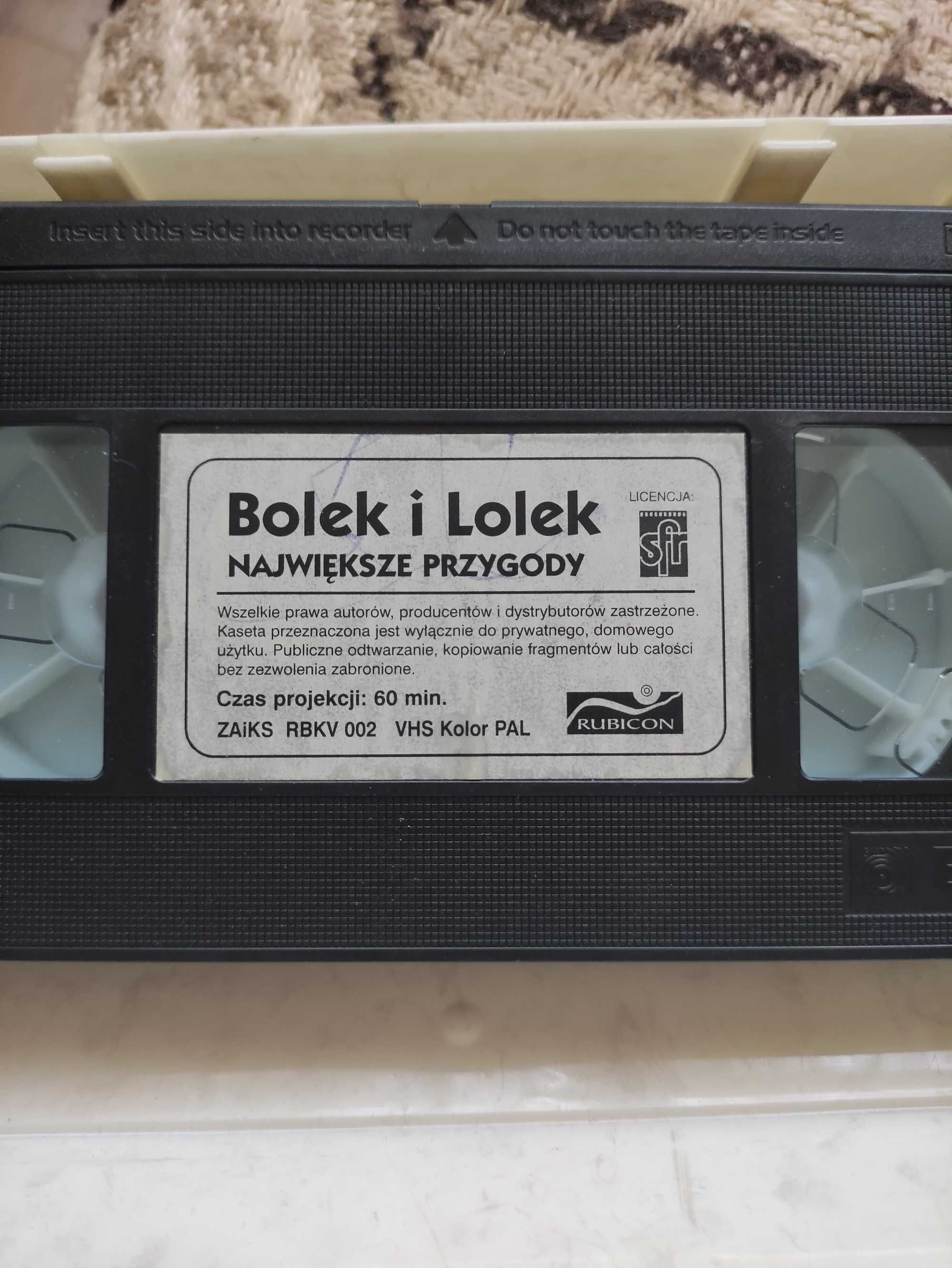 Kaseta video Bolek i Lolek